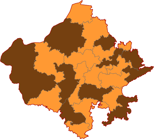 Rajasthan Map