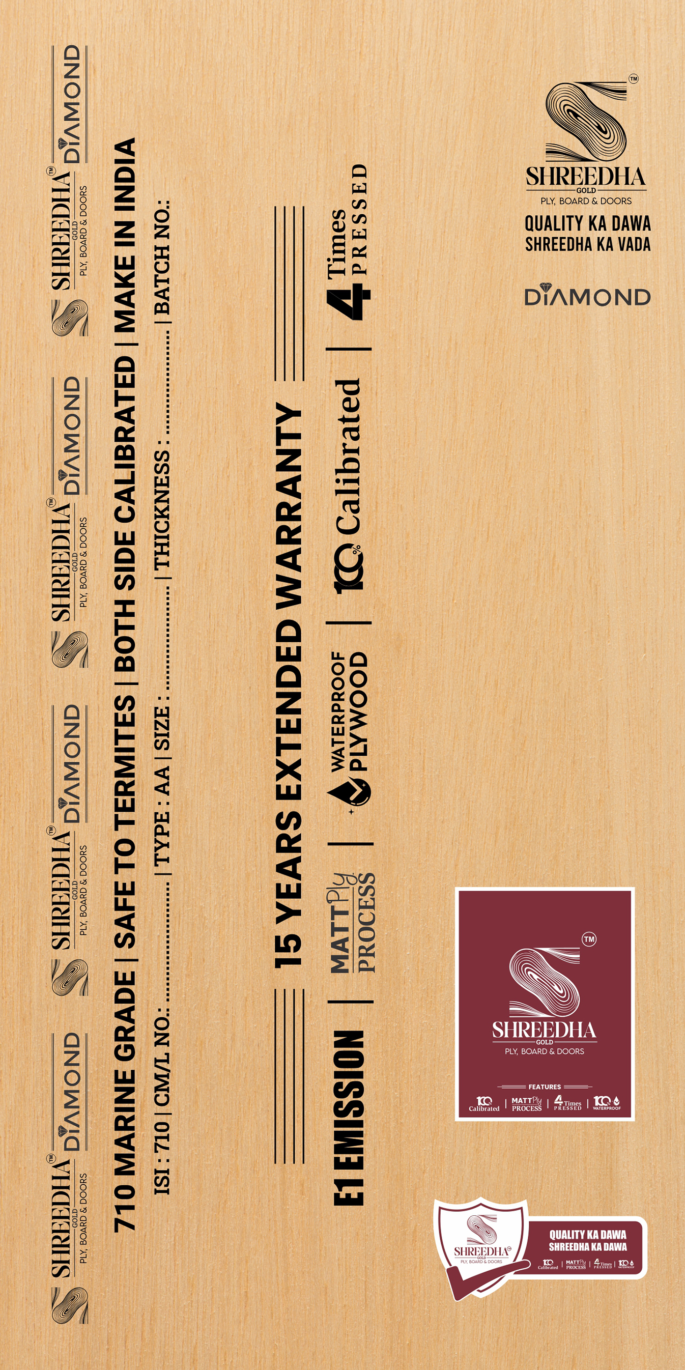 Plywood Diamond