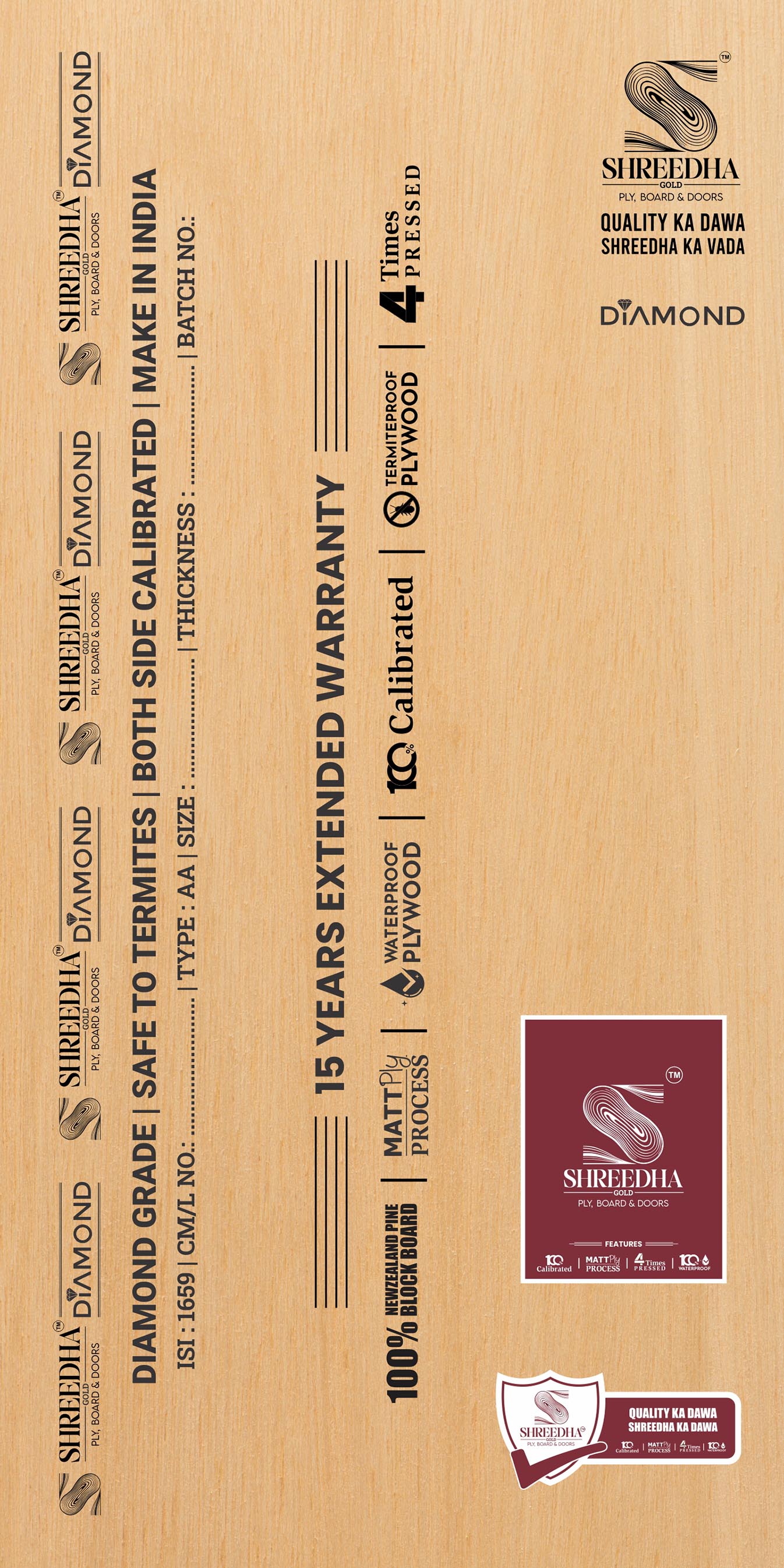Block Board Diamond