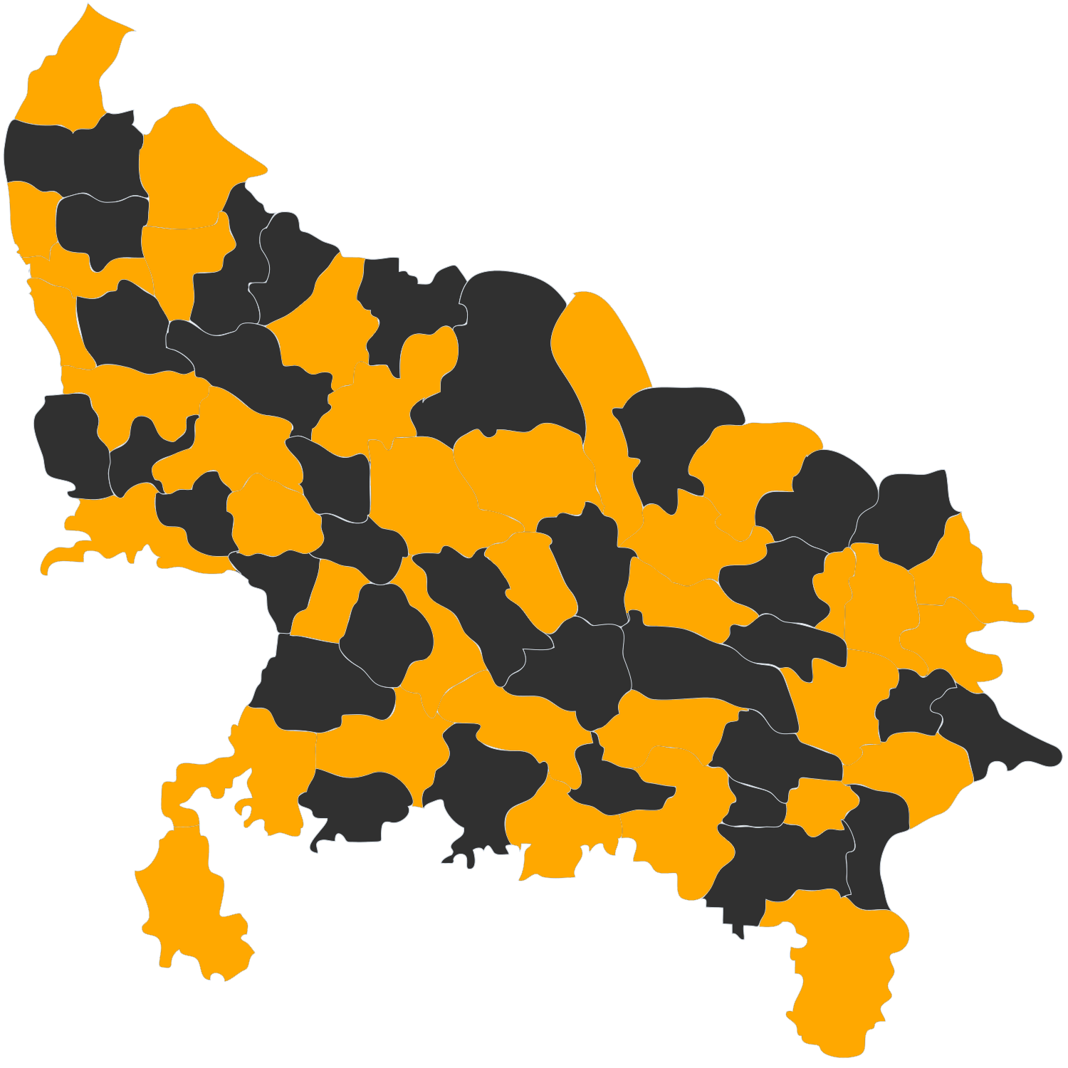 Uttar Pradesh Map